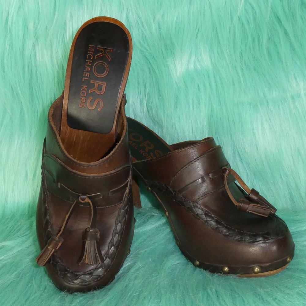 Kors Michael Kors Leather Studded Clod Hee